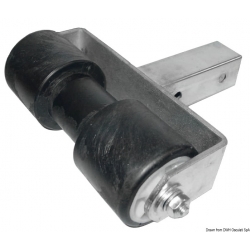 Support avec rouleau à poignée fixe 200 mm.