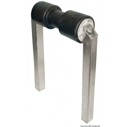 Support avec rouleau à poignée fixe 210 mm.