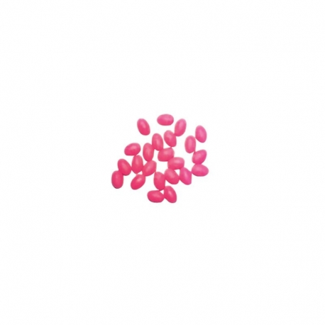 Perles souples Sele Pink pour les terminaux de pêche