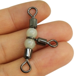 Sele T-swivel 7x8 et perles pour la pêche en haute mer 2