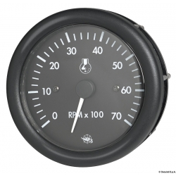 Compte-tours diesel 24 V...