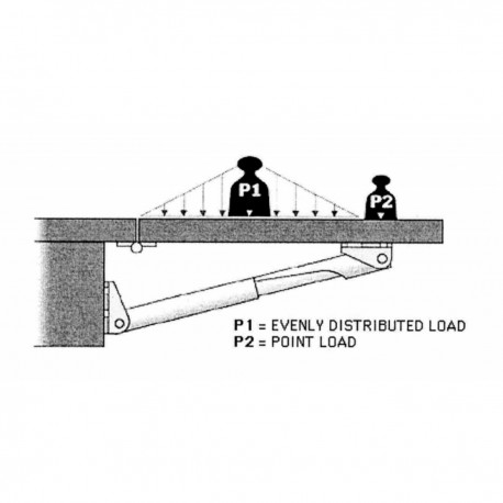 Support de pliage en alliage anodisé
