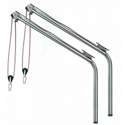 Bossoirs en acier inoxydable - tube Ø mm. 40