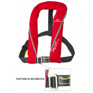 Gilet de sauvetage gonflable automatique 165N Ceinture de sécurité pilote - Plastimo 2