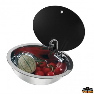 Évier elliptique avec...