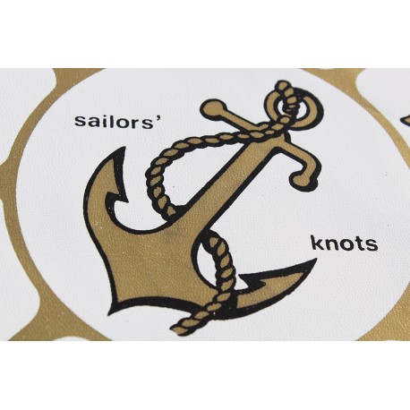 Coussin de sauvetage blanc avec une flottabilité de 100 N