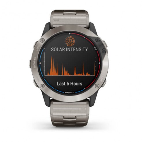 Quatix 6X Solar Smartwatch orologio nautico da polso  - Garmin