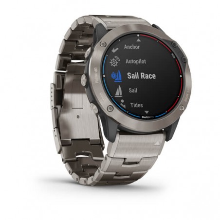 Quatix 6X Solar Smartwatch orologio nautico da polso  - Garmin