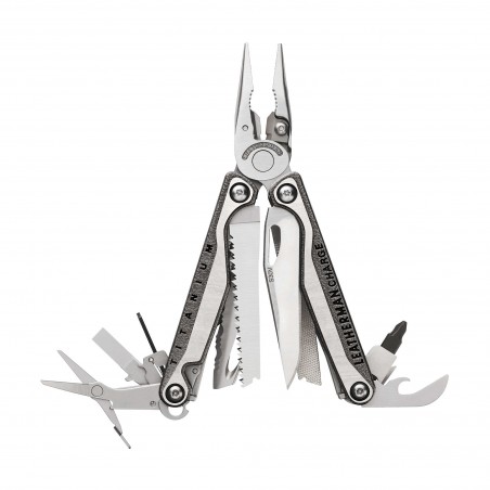 Pince multifonctions Charge TTi en acier inoxydable 19 fonctions - Leatherman