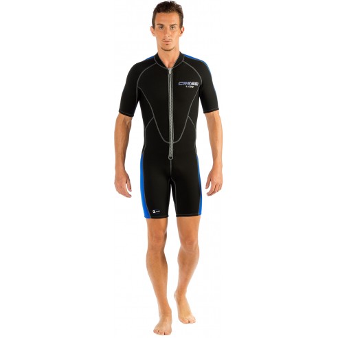 Combinaison Lido Shorty à manches courtes pour hommes, 2 mm - Cressi