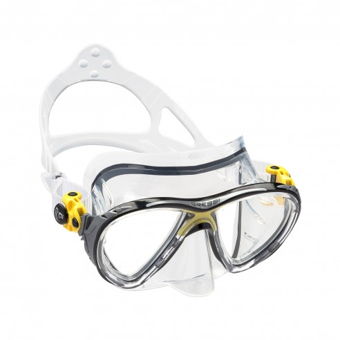 Masque de plongée Big Eyes Evolution transparent bivouac - Cressi