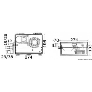 Fosse de collecte des eaux grises 2