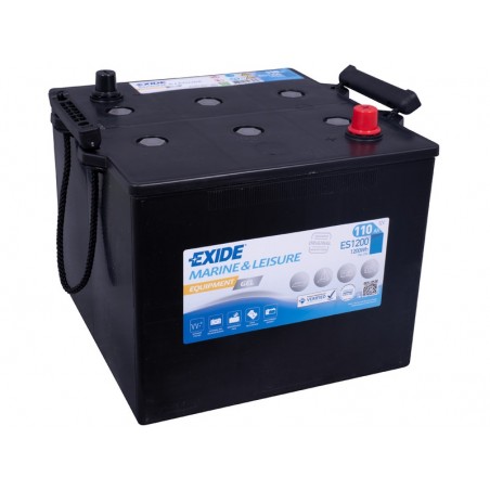 Batterie Exide Equipment GEL 12 V 110 Ah pour démarrage et services ES1200