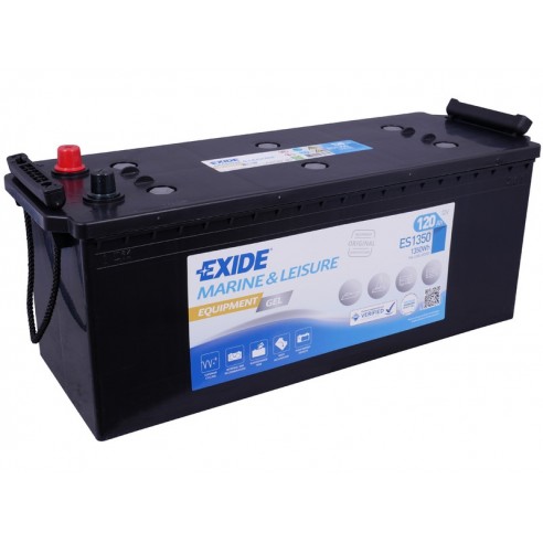 Exide Equipment GEL 12 V 120 Ah Batterie de démarrage et de service ES1350