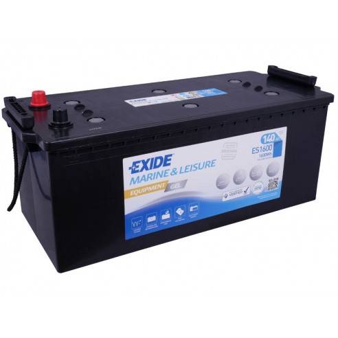 Exide Equipment GEL 12 V 140 Ah batterie de démarrage et de service ES1600