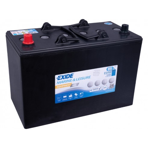 Exide Equipment GEL 12 V 85 Ah batterie de démarrage et de service ES950