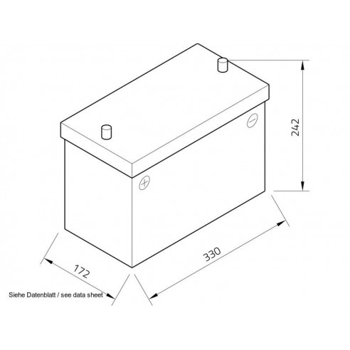 Batterie de démarrage et de service...