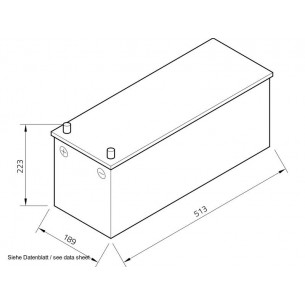 Exide Equipment GEL 12 V 120 Ah Batterie de démarrage et de service ES1350 2