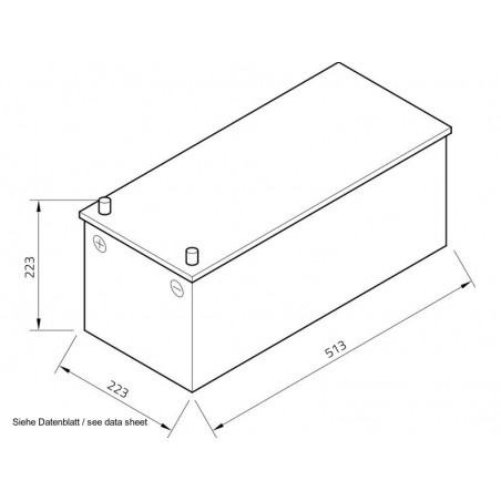 Exide Equipment GEL 12 V 140 Ah batterie de démarrage et de service ES1600