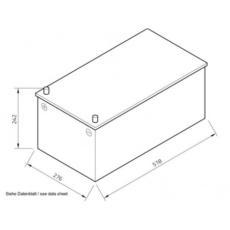 Exide Equipment GEL 12 V 210 Ah batterie de démarrage et de service ES2400