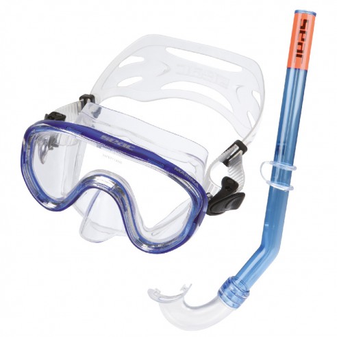 Masque et tuba enfant Marina SLT Seac Z blue - Seac