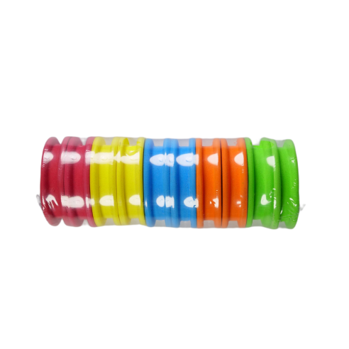 Ragots ronds colorés 10 pcs.