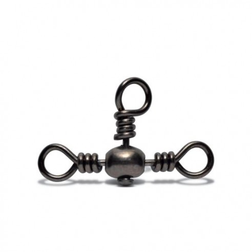 VMC Steel T-swivel 3543BK No. 8 pour la pêche