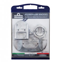 Kit d'anodes en aluminium pour les moteurs Mercruiser Alpha I Génération II