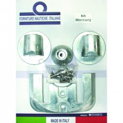 Kit d'anodes en aluminium pour les moteurs Mercruiser Bravo III