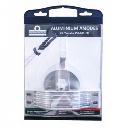 Kit d'anodes contrarotatives pour moteurs hors-bord Yamaha 150-200 CV