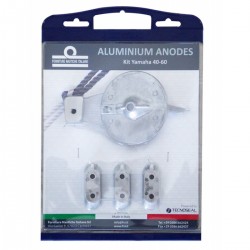 Kits d'anodes en aluminium pour moteurs hors-bord Yamaha 40-60 CV