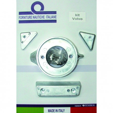 Kit d'anodes en aluminium pour les moteurs Volvo Penta 290 C