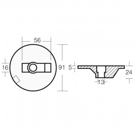 Kit anode en aluminium pour les moteurs Mercruiser BravoI de 1998 à aujourd'hui