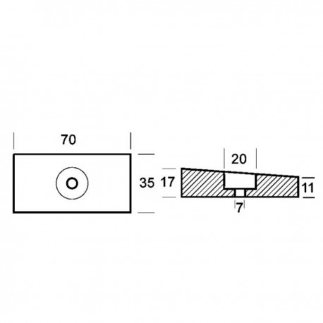 Kit anode en aluminium pour les moteurs Honda BF 75-90-115-150-130