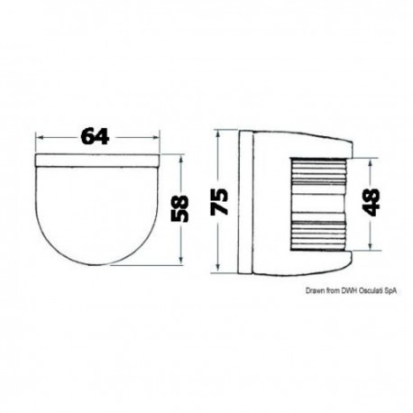 Lampadaires en polycarbonate texturé - Utilité 77