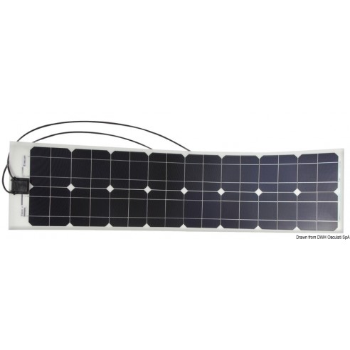 Panneau solaire flexible 65 Wp 1370 x 344 mm. - Enecom