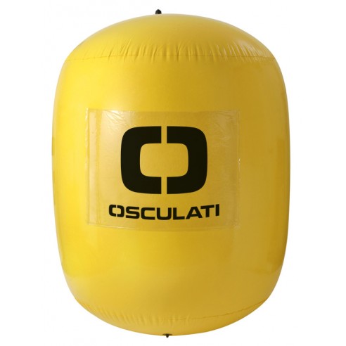 Bouée de régate cylindrique jaune ⌀ 150 cm. - Osculati