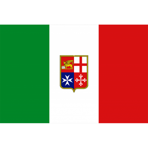 Drapeau adhésif Marine marchande italienne - Drapeaux Adria