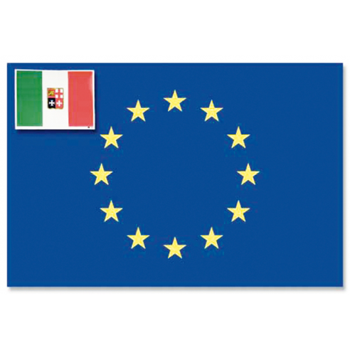 Drapeau adhésif Europe Italie - Drapeaux Adria