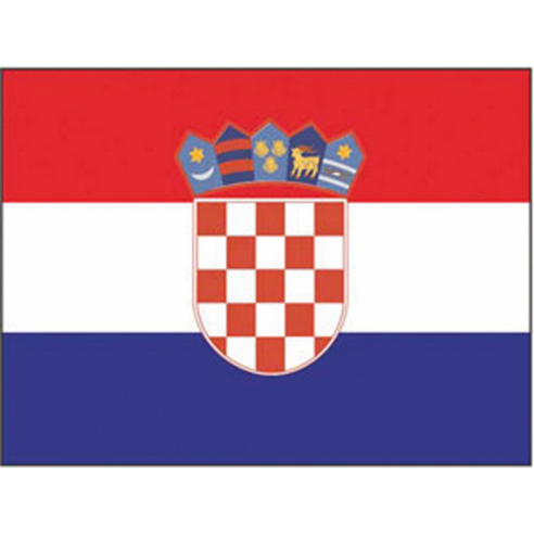 Drapeau en tissu de la Croatie - Drapeaux Adria