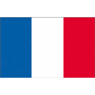 Drapeau en tissu de la France - Drapeaux Adria