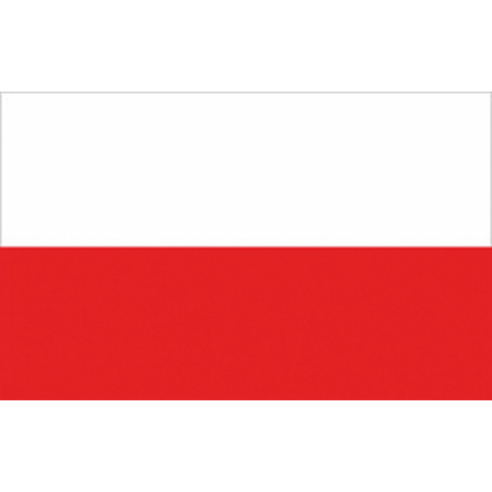 Drapeau en tissu de la Pologne - Drapeaux Adria