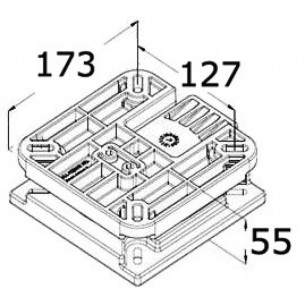 Base rotative et amovible 35499 2