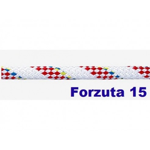 Amarre Forzuta en polyester blanc Ø 6 mm. 250 mt.