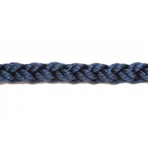 Cima ormeggio Squareline blu in poliestere Ø 14 mm.