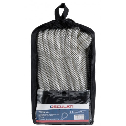 Amarre en polyester blanc Ø 10 mm. 6 m. - Osculati