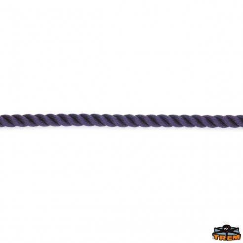 Amarre en polyester bleu Ø 10 mm. 200 m - Trem