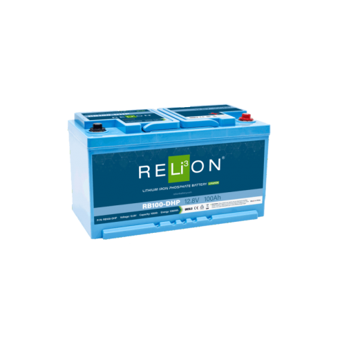 Batteria al litio RB-10HP 12 V 100 Ah per avviamento e servizi - Relion
