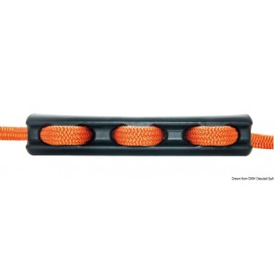 Amortisseur d'amarrage en caoutchouc Classic 210 mm. pour cordes Ø12-16 mm. - Unimer