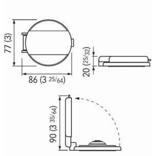 Bouton de pied 900XUW pour Ascent - Quick 2